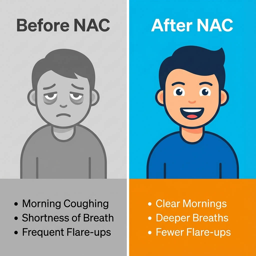 NAC N-Acetyl-L-Cysteine for Daily Antioxidant Support (30 Capsules)