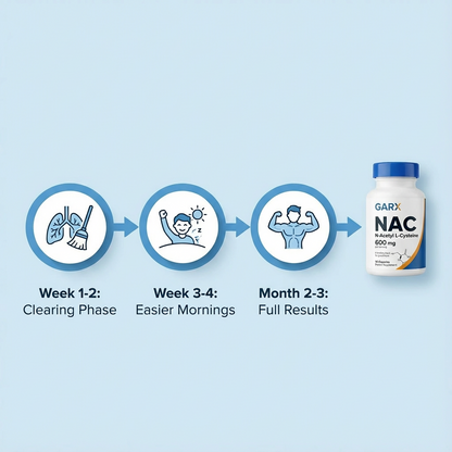 NAC N-Acetyl-L-Cysteine for Daily Antioxidant Support (30 Capsules)