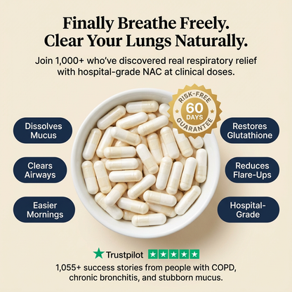 NAC N-Acetyl-L-Cysteine for Daily Antioxidant Support (30 Capsules)