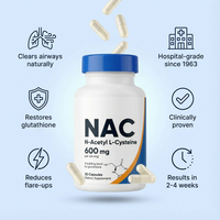 NAC N-Acetyl-L-Cysteine for Daily Antioxidant Support (30 Capsules)